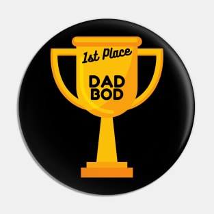 Dad Bod, Funny Dad or Father Pin
