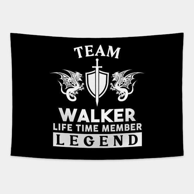 Walker Name T Shirt - Walker Life Time Member Legend Gift Item Tee Tapestry by unendurableslemp118