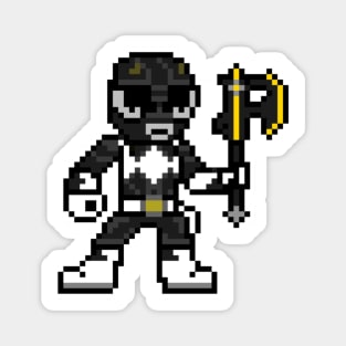 Black Ranger Pixel Magnet