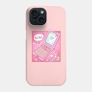 Retro 90s Japanese Kawaii Strawberry Keychain Y2K Flip Phone Phone Case