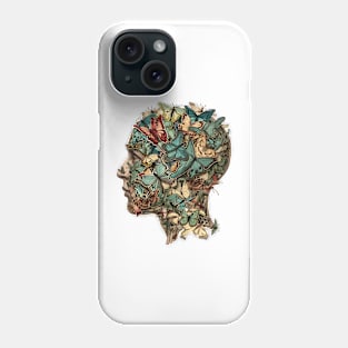 Butterfly Brain Blast Phone Case