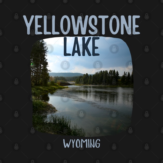 Yellowstone Lake Wyoming by Souls.Print