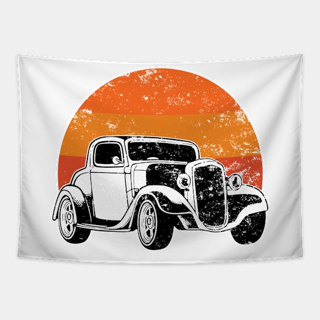 Restore Vintage Car Tapestry by LEGO