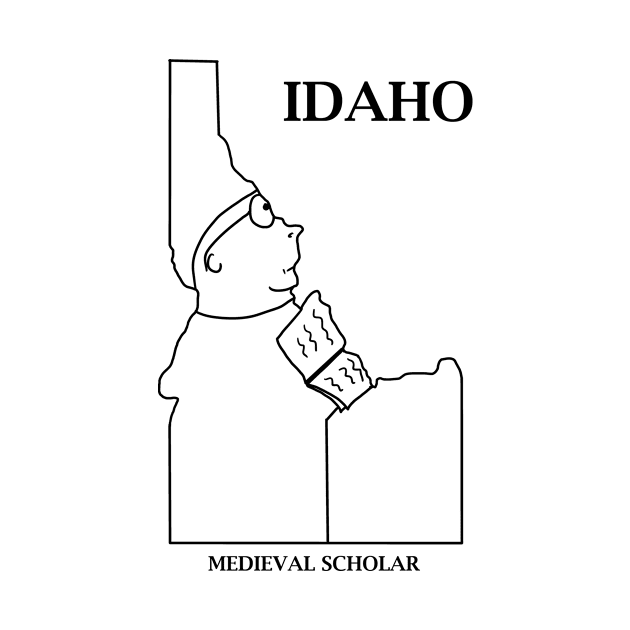 A funny map of Idaho by percivalrussell