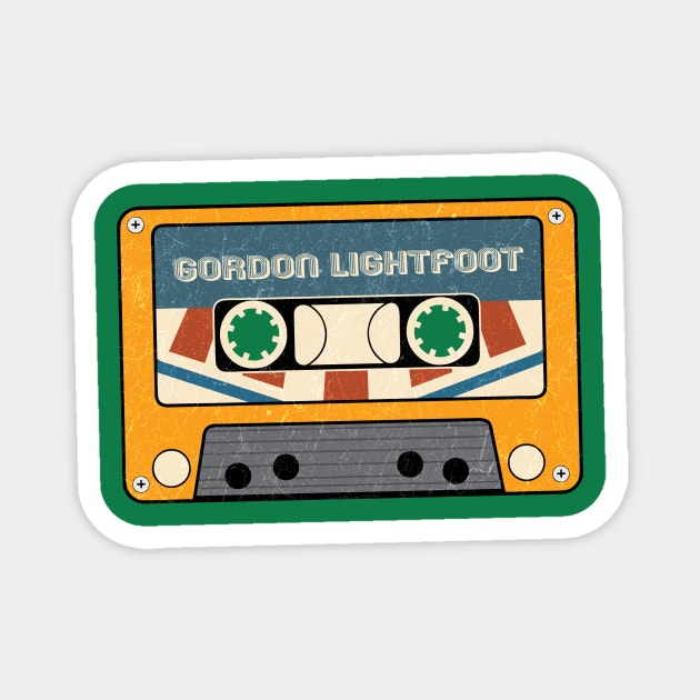 vintage Gordon Lightfoot Magnet by bardo_bardon