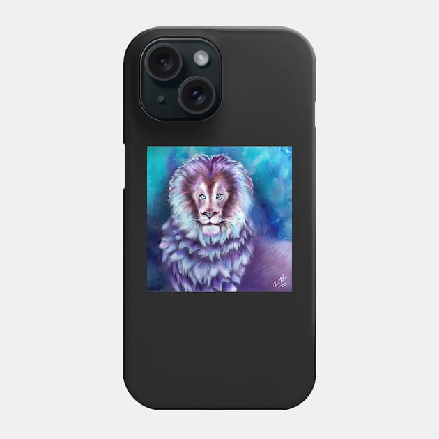 Fantasy Lion Phone Case by rlizmosher15