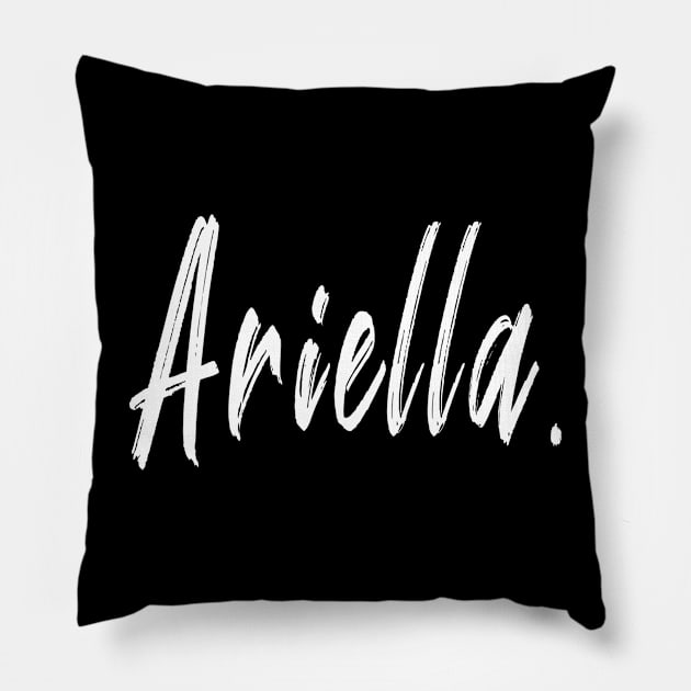 NAME GIRL  Ariella Pillow by CanCreate