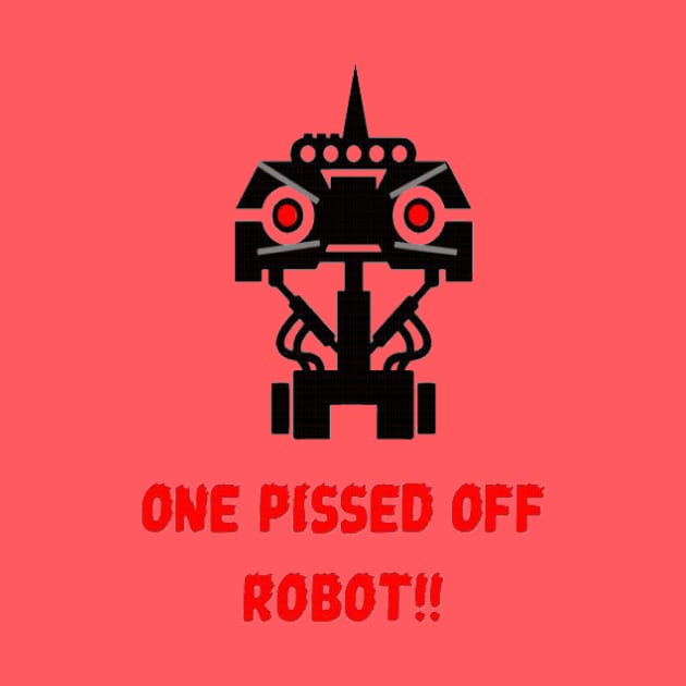 One pissed off robot by Fire Valley Designs