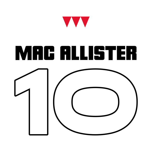 Liverpool Mac Allister 10 by CazzApparel