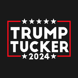 Trump Tucker 2024 - Election - President - Vice President - Republican Conservative T-Shirt