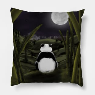 Moon Panda Pillow