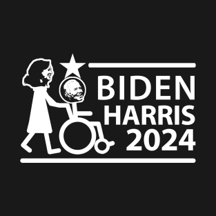 Biden Harris Humor 2024 White T-Shirt