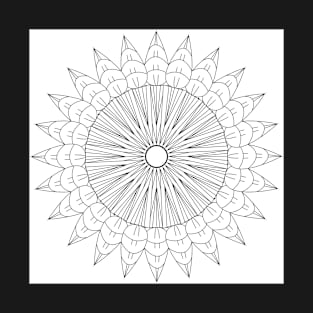 Coloring Mandala T-Shirt