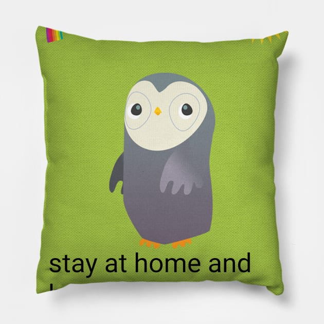 stay at home Pillow by samar1987