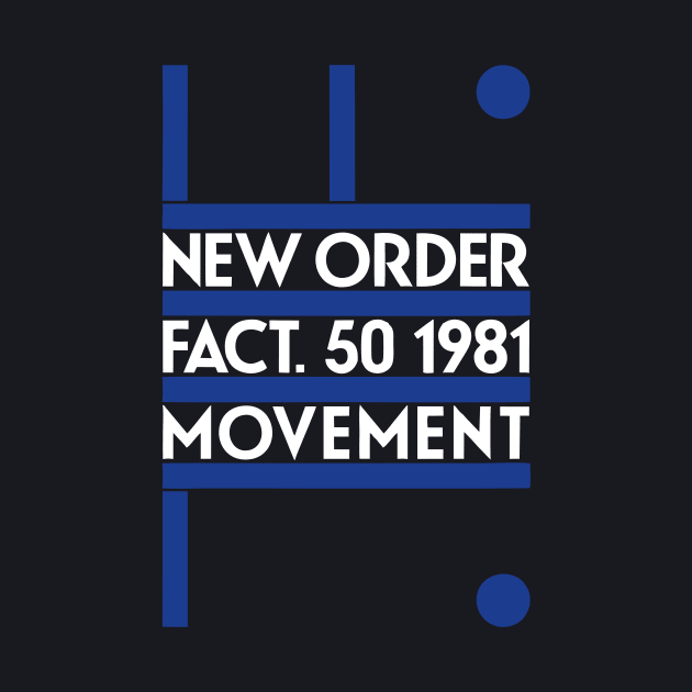 New Order Fact 50 1981 Movement by Nano art