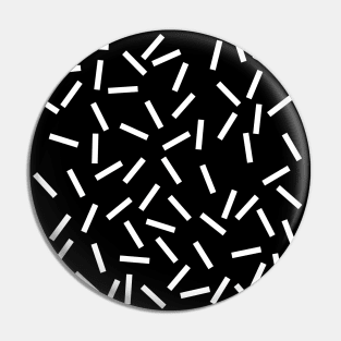 Sprinkles Black Pin