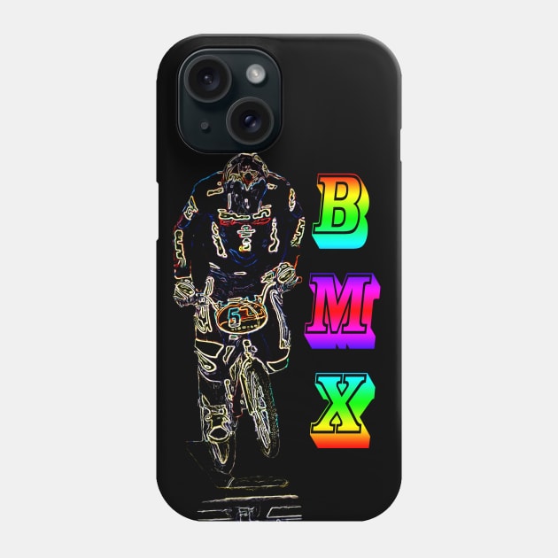 bmx Phone Case by rickylabellevie