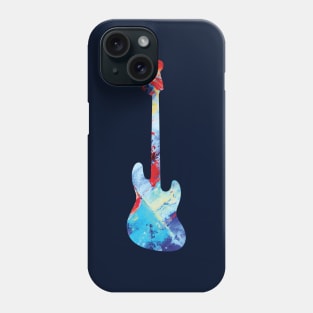 Bass Guitar Paint Texture Phone Case