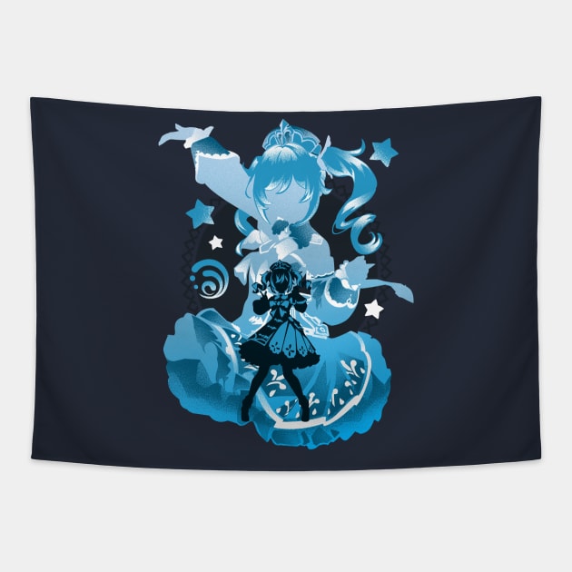 Shining Idol Barbara Tapestry by HyperTwenty