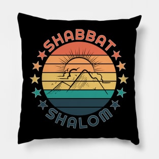 Shabbat Shalom Pillow