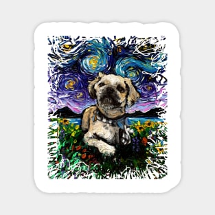 Shih Tzu Night 3 Magnet