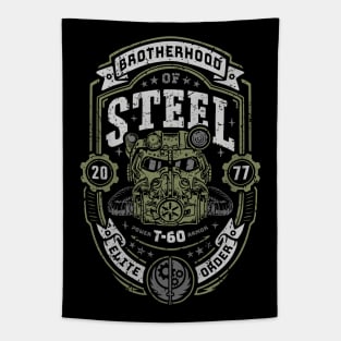 Knight of Steel T-60 distressed Tapestry