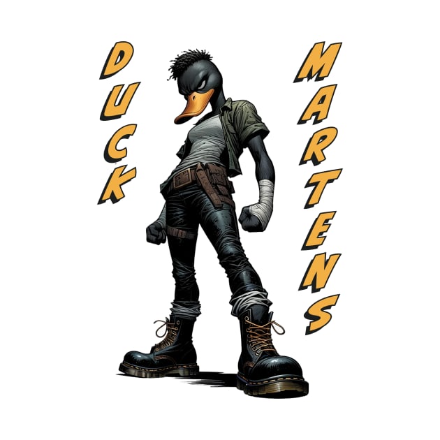 Duck Martens - Tough Ducks in Boots by Boffoscope