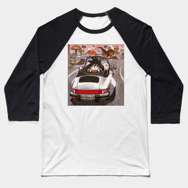 Dragon Ball Road Dbz Dbz Baseball T Shirt Teepublic