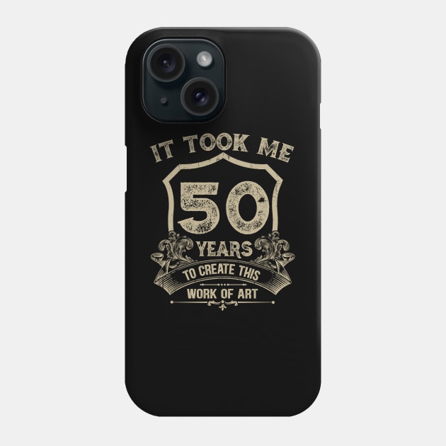 50th birthday Phone Case by Jandjprints