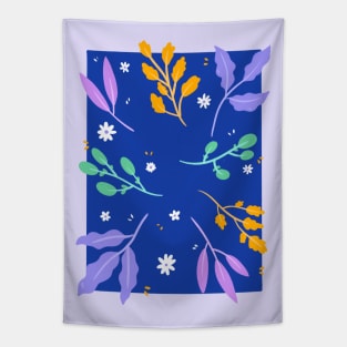 Abstract leafs Tapestry