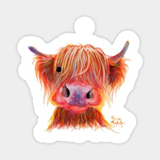 SCoTTiSH HiGHLaND CoW ' CHiLLi CHoPS ' Magnet