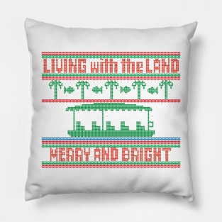 Living with the Land - Holiday Sweater Pillow