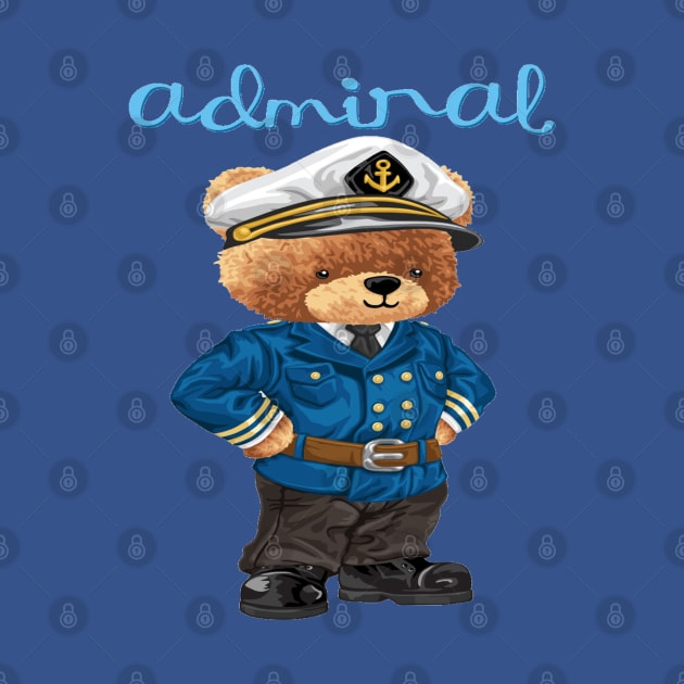 ADMIRAL CAPTAIN BEAR by Gouzka Creators 