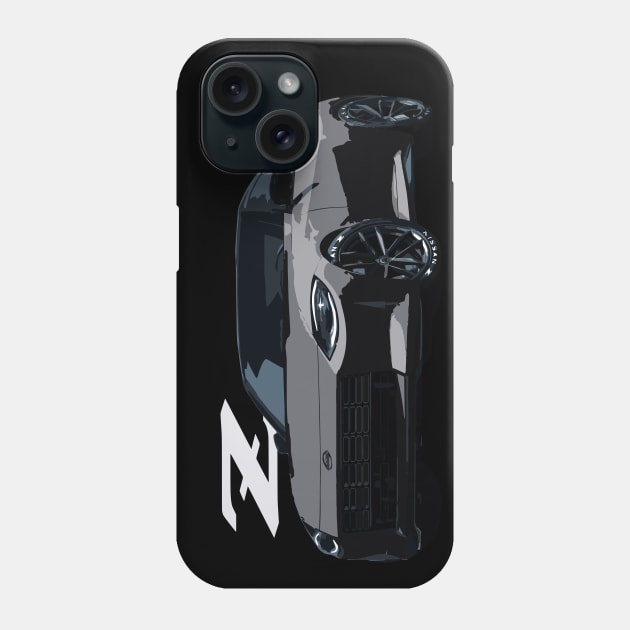 nissan z proto black Phone Case by cowtown_cowboy