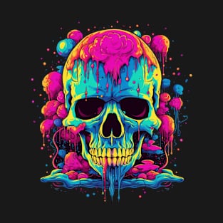 Psychedelic Skull LSD Trip T-Shirt