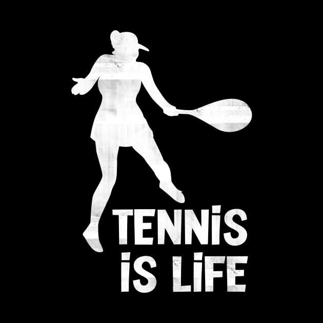 Tennis Is Life by Imutobi