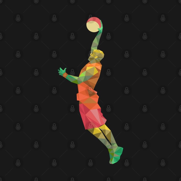 Basketball Player by Mako Design 