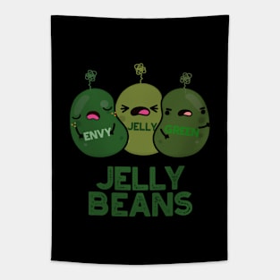 Jelly Beans Funny Jealous Candy Pun Tapestry