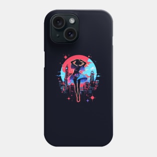 girl dancing night Phone Case