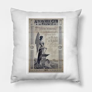 Affiche Automobile Club de France Pillow