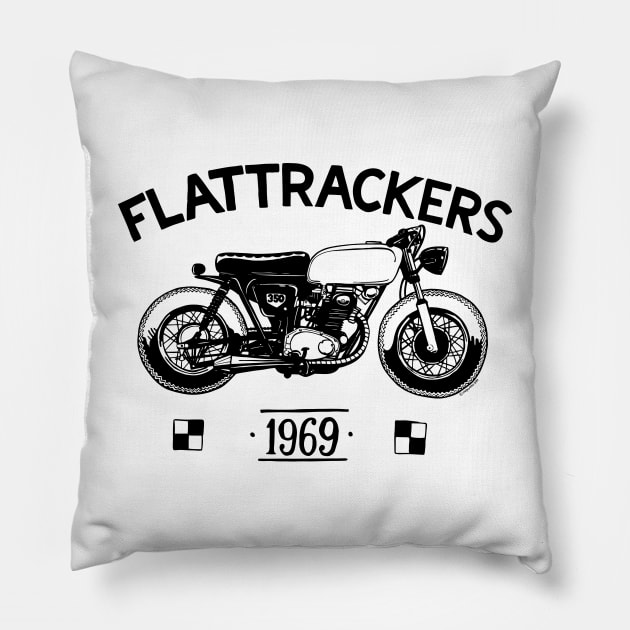 Flat Trackers Pillow by Siegeworks