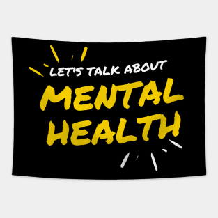 Let's Talk About Mental Health Tapestry