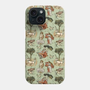 Renaissance Inspired Repeat Pattern Phone Case