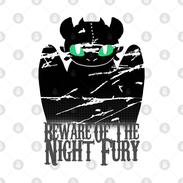 Beware of the night fury by Potaaties