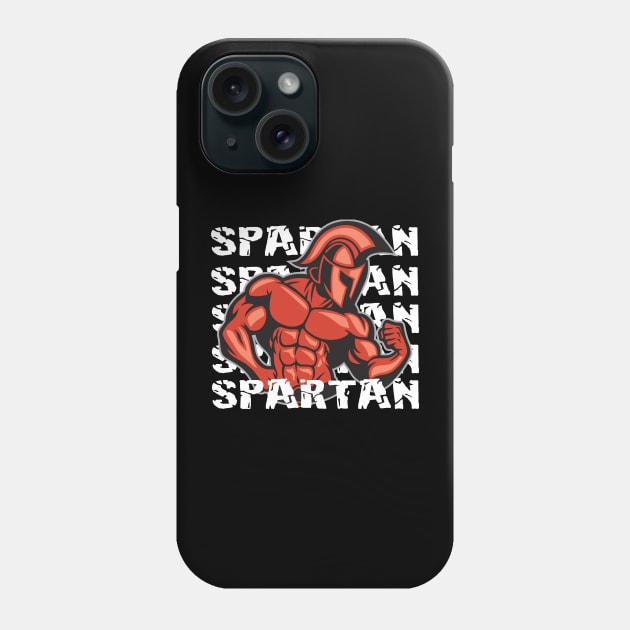 Spartan Strong Phone Case by WARKUZENA