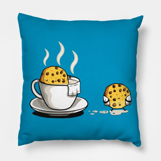 Cookie Jacuzzi Pillow by demonigote