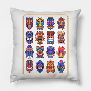 Tiki Trouble Pillow