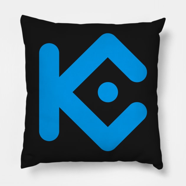 Kucoin Cryptocurrency Pillow by cryptogeek