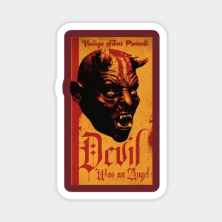 Vintage Devil Movie Magnet