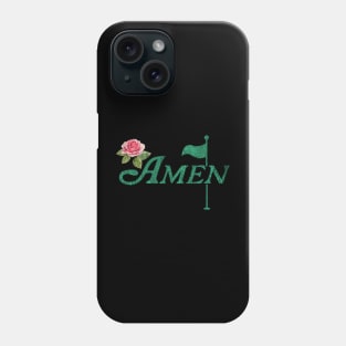 Vintage AMEN MASTERS GOLF Phone Case